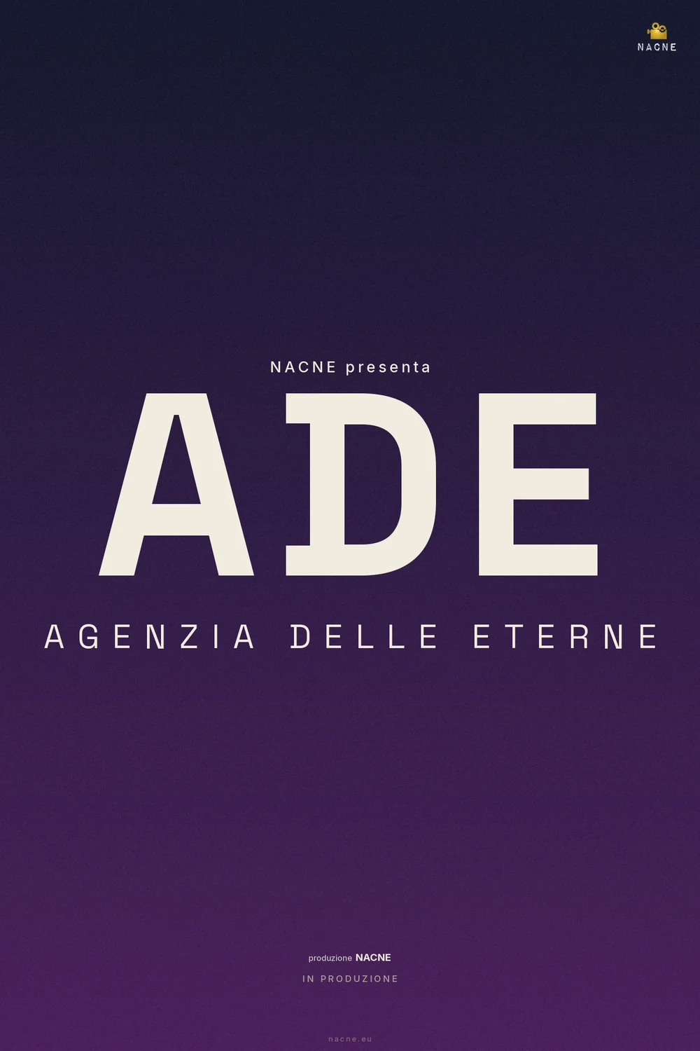 ADE — Agenzia delle Eterne — manifesto