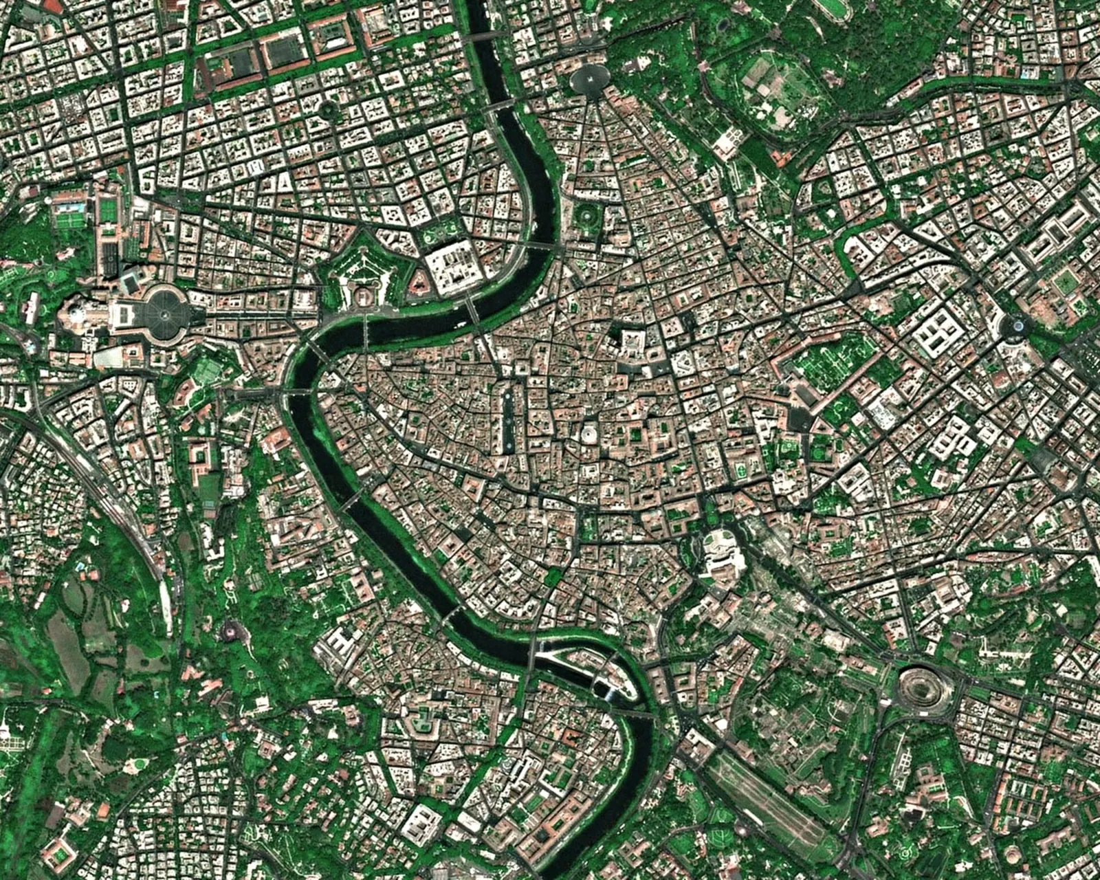 Rome from above
