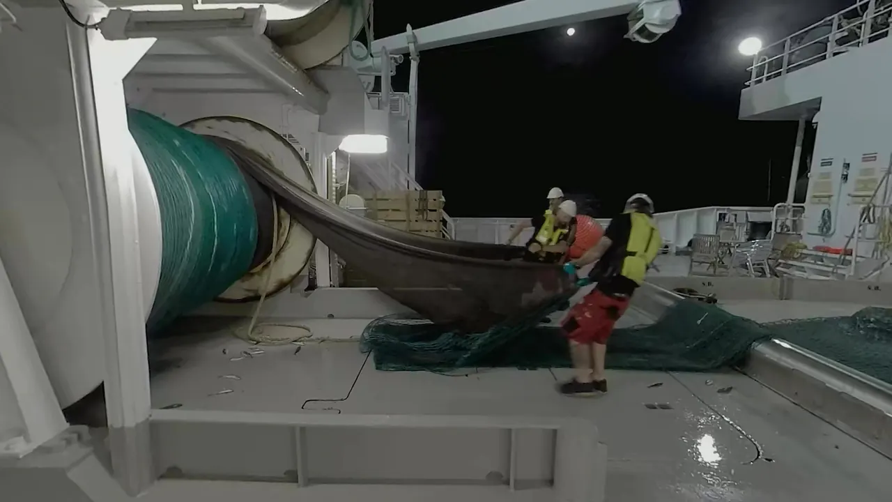 Net hauling